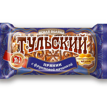 Пряник Ясная Поляна Тульский фруктовая начинка 130 г