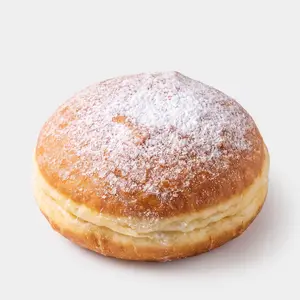 Берлинер с клубничной начинкой, 65 г