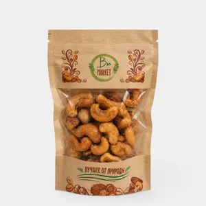 Кешью «Bio MARKET» в соленой карамели, 50 г