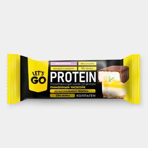 Сырок творожный 5% «LetsGo» Лимонный чизкейк, 40 г