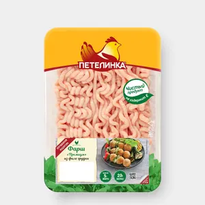 Фарш куриный «Петелинка» Премиум, из филе грудки, 450 г