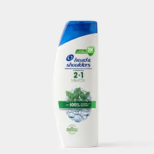 Шампунь и бальзам-ополаскиватель «Head & Shoulders» 2 в 1 Ментол, 330 мл