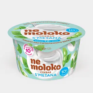Сметана «NeMoloko» соевая, 10%, 140 г