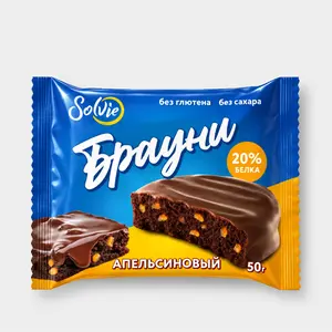 Брауни «Solvie» Апельсиновый, 50 г