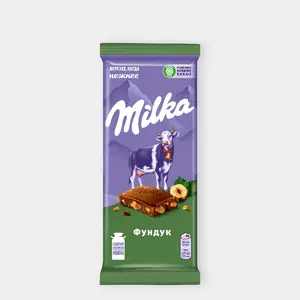 Шоколад молчный «Milka» с фундуком, 80 г