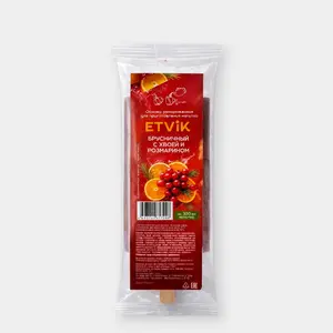 Основа для напитка замороженная «ETVIK» Брусничный с хвоёй и розмарином, 55 г