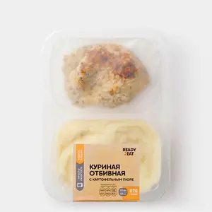 Куриная отбивная с картофельным пюре, 270 г