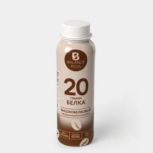 Напиток молочный высокобелковый 2.5% «BALANCE PLUS» с ароматом «Кофе», 270 г