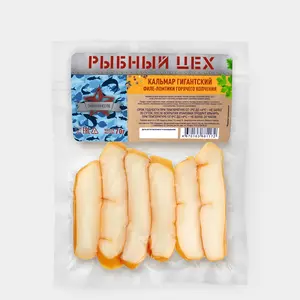 Кальмар гигантский «Рыбный цех» филе-ломтики, 70 г