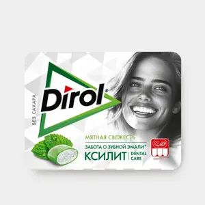 Жевательная резинка «DIROL X-Fresh» Мятная свежесть, 16 г