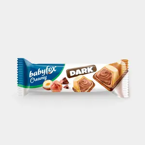 Вафельный батончик «Babyfox» Creamy Dark, 18 г