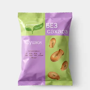 Сушки «Долматово» горчичные, без сахара, 170 г