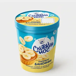 Пломбир «Сливкин нос» со вкусом Баноффи, 270 г