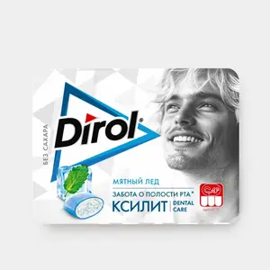 Жевательная резинка «DIROL X-Fresh» Мятный лёд, 16 г
