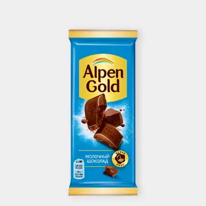 Шоколад молочный «Alpen Gold», 80 г