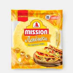 Лепешки «Mission» со вкусом сыра, 166 г