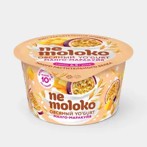 Йогурт овсяный «NeMoloko» Манго-маракуйя, 130 г