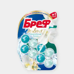 Блок для унитаза «Bref» Делюкс Пленительный жасмин, 100 г