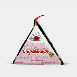 Онигири «Фуджи» с креветкой, 120 г
