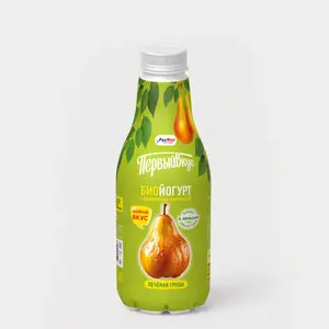 Биойогурт питьевой 2.5% «Первый вкус» Печеная груша, 850 г