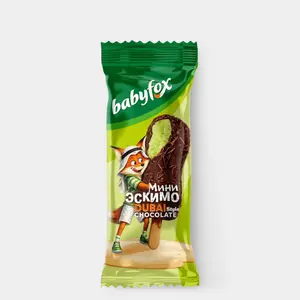 Эскимо «Babyfox» Дубайский шоколад, 45 г
