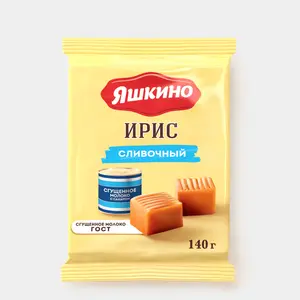 Ирис «Яшкино» сливочный, 140 г